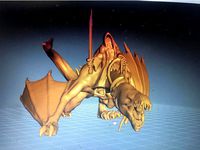 Nazgul Rider on Fellbeast 3 poses by CaptainTrex