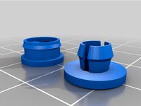 Locking Grommet for MP Select Mini V2 Bowden Feed System by q_dmc12