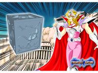 SAINT SEIYA PLATA LAGARTO BOX by Francqueli