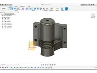 MPCNC Roland Drag Knife Holder with spring 14.5mm by IonutSeitan