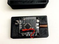 Enclosure for LoRa Button (parametric) by crox