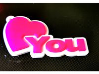 Valentines day - I Love You Keychain by Kennwood