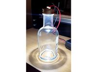 LED Holder for Miniature Spirit Bottles by owendrew