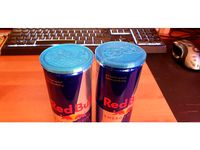 Ultrathin Red Bull Can Lid - Ultra dünner Red Bull Dosen Deckel by xtommmik