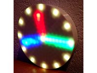 241 LED Ring Clock by MijnZeezicht