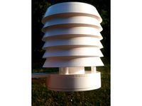 Radiation Shield for Meteo Stations by Werk_AG