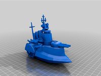 Xylvanian Battleship - Battalion Wars by Brettp4226
