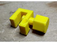 Filament clip with screw (Ender 3) by jpctpm