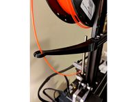 Ender 3 V2 Filament guide bolted clip by Woodcat64