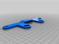 Ender 3 V2 Bed handle by Woodcat64