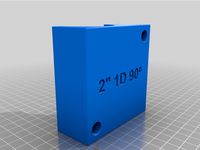 2" 1D Bend Tube Holding Jig for Bandsaw by aaronjb