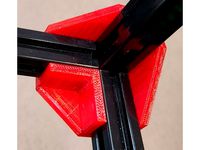 3-way 2020 aluminum corner bracket by Curado