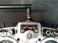 FrSky Taranis X9D Plus Antenna (Reversible) Mod Adapter by raphaelbruno3d