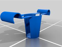 (Fixed) Cup holder for Spirit XE395 elliptical excercise machine by GeekStreetSolutions