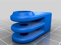 GoPro Mount adapter (male and female) to 1/4" UNC camera mount screw with a hole for ruthex threaded insert 1/4-20x12.7 by SibSerag