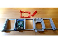 19" Zoll Raspberry Pi & Zero Halterung  by Timbo_3D