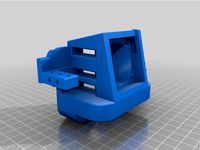 Satsana Ender 3 Microswiss Direct Drive - 4020 blower fan remix by jjbp