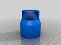 Adapter 1 1/4" thread to 50 mm by Bigda