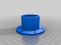 50 mm Hose Adapter with Flange by Bigda