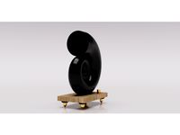 Shell Speaker - Oak base plate by petolone