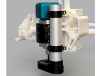 MPCNC (Burly) Z-Axis Independent Dust Shoe for Makita RT0701C by thomasreger