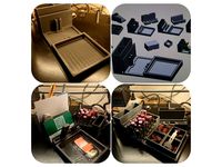 Modular Desktop Organizer - Keyboardorganizer GoldTouch by rhrumpel