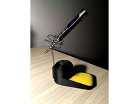Soldering Iron Holder by tehnoninja