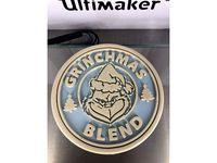 Drinkcoaster Grinchmas by RaimonElctrncs