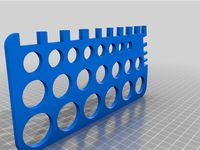 1/32 Scale Slot Car Tire Size Gauge/Tools by BobC_3d