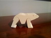 Polar Bear - Print In Place by HollowTheRidge