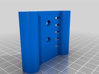 Drag chain mount for Workbee CNC  by ojje