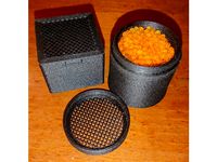Silica gel containers by Drenth_Engineering