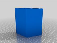 4x18650 Parallelogram battery holder by petjek