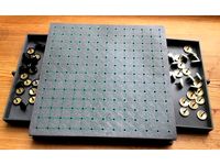 Tiny Go game 9x9 and 13x13, with drawers, for glueing by bettercallitart