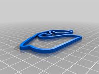San paulo track keychain by Niklok