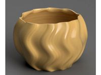 Waves shape bowl by sbarabe