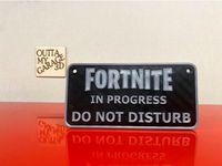 Fortnite Sign Multicolor by OuttaMyGarage