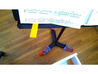 Music Stand Shelf Extension by Inphiniti3d