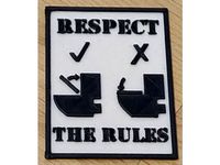 Toilet Rules Sign - Leave the Lid Up! by seagull08