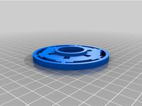 Star Wars Galactic Empire Tsuba for 1" OD PVC Pipe Saber by dimdizo
