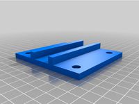 Adapter for milling the T slot profiles in V slot profiles by Ktar