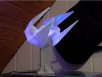 TIE Interceptor Lamp (mod. for LED) by LostTupper