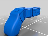 Control Service Weapon 3D Model by Nastev3D