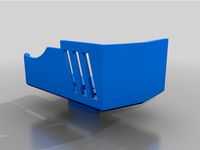 x1 hotend cover with cable slot and ribbon cable pinch by cjrs