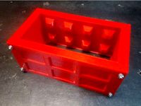 scale interlocking concrete block form by CM_Modellbau