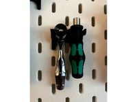 ikea skadis wera mini grips holder by ilovechaos