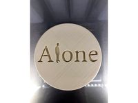 Drinkcoaster: 'alone' by RaimonElctrncs