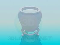 3D Model Potfor the plant