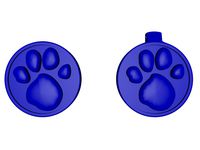 Blues Clues Coin/Necklace by Maximum-Intensity-Customs