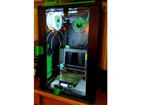 Rack Mount Enclosure Accessories for PRUSA MK3s + MMU2S by Robagon